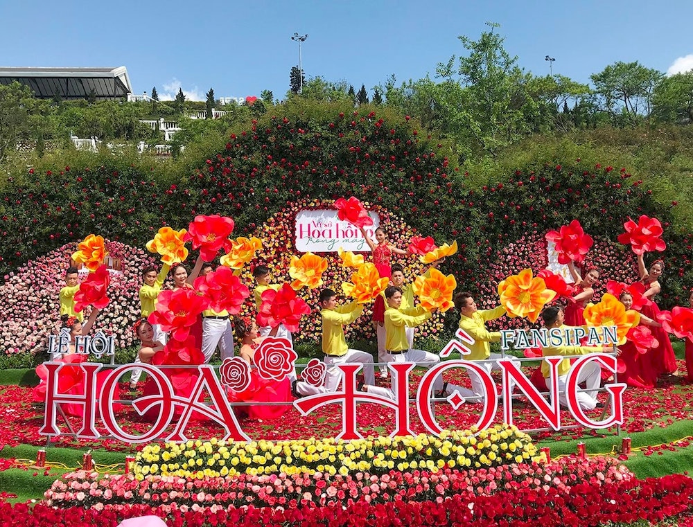 Rose Festival at Fansipan